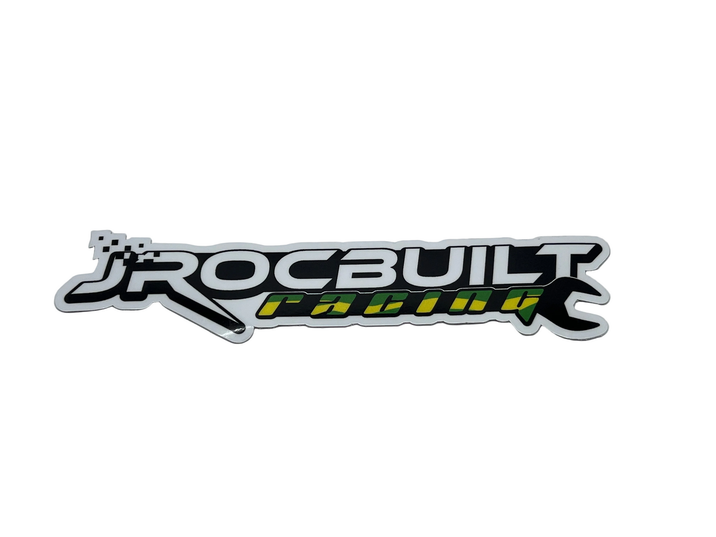 Jroc Built Racing Sticker (RASTA-ROC)