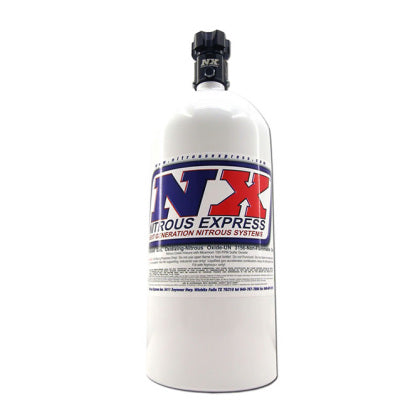 Nitrous Express 10lb Bottle w/Lightning 500 Valve (6.89 Dia x 20.19 Tall