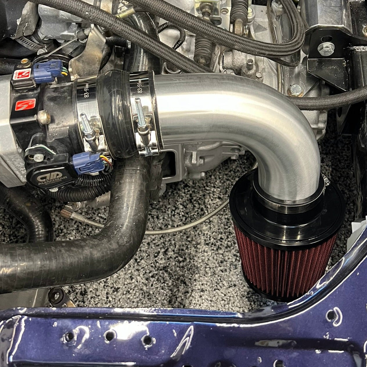 Jroc Built Racing Budget 3" inch Air Intake K20/K24 Swap Intake For Honda Civic Acura Integra