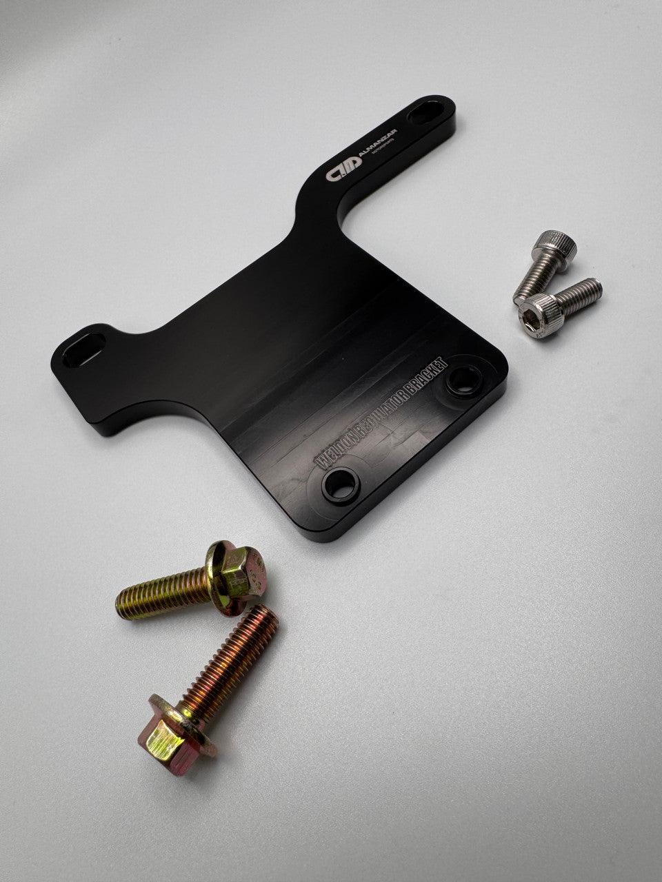 ALMANZAR MOTORSPORTS Weldon Regulator Billet Bracket