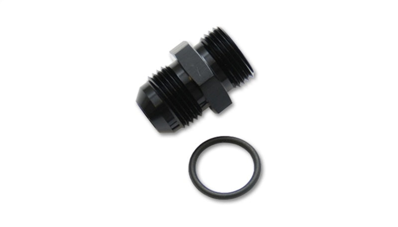 Vibrant -10AN Flare to AN Straight Thread (7/8-14) with O-Ring Adapter Fitting