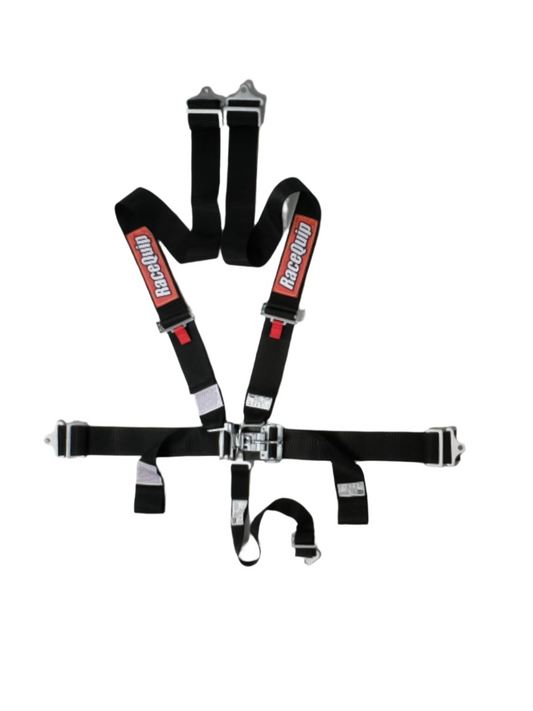 RaceQuip L & L 5pt Harness Black