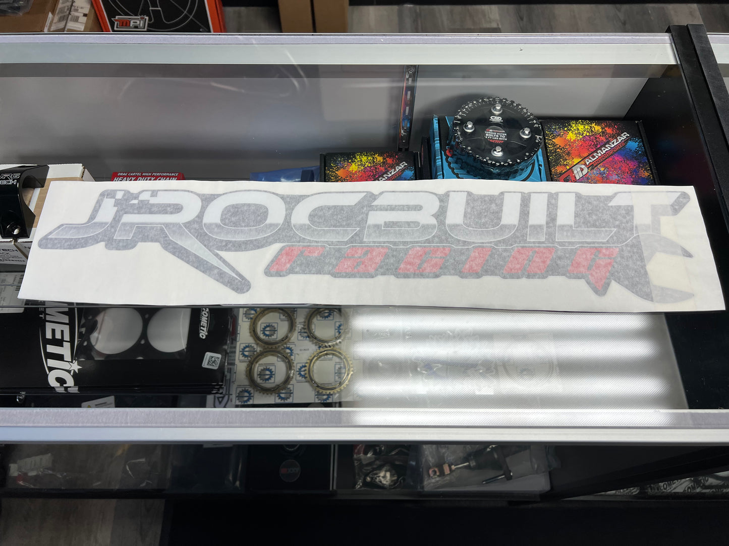 Jroc Built Racing Windshield Banner