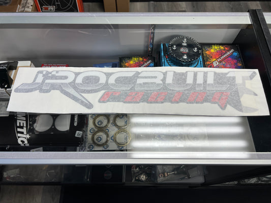 Jroc Built Racing Windshield Banner