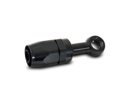 Vibrant Single -6AN x 12mm ID Banjo to Hose End Aluminum Fitting