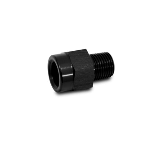Vibrant 1/8in Male BSP to 1/8in Female NPT Adapter Fitting - Aluminum