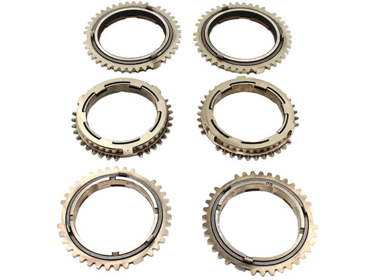 SynchroTech Carbon Synchro Set K-Series 6 Speed (02-04)