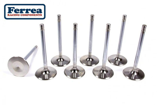 Ferrea Acura K20 35mm 5.47mm 109.3mm 20 Deg S-Flo Radius Grv Stock 6000 Series Intake Valve-Set of 8