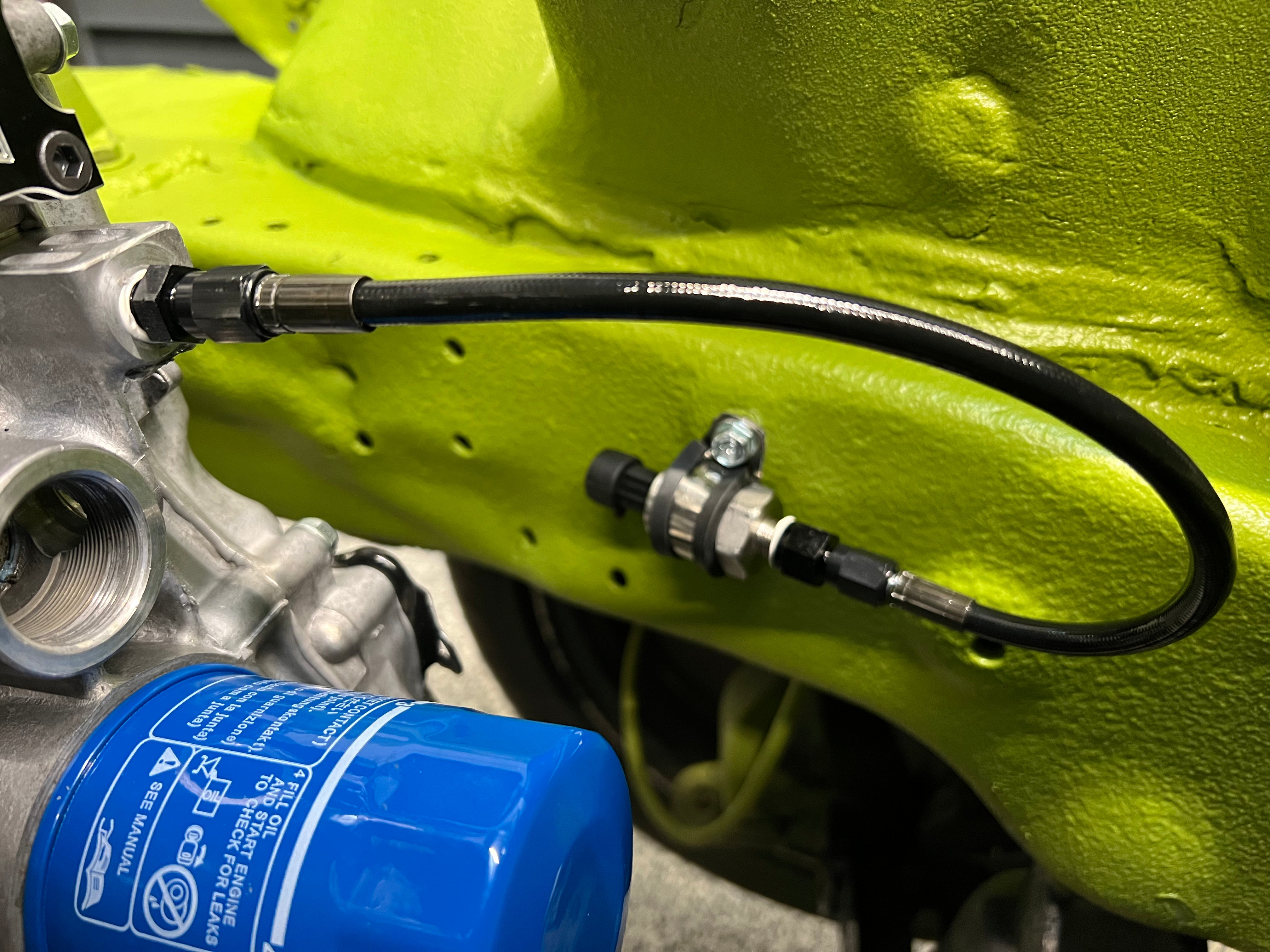 Jroc Built Racing Remote Oil Pressure Line Kit