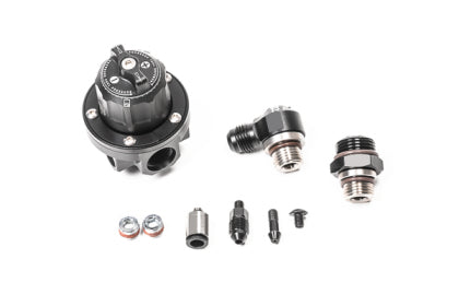 Radium Engineering 8AN ORB Direct Mount Regulator-Rotating Assembly (DMR-RA) - Blac
