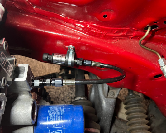 Jroc Built Racing Remote Oil Pressure Line