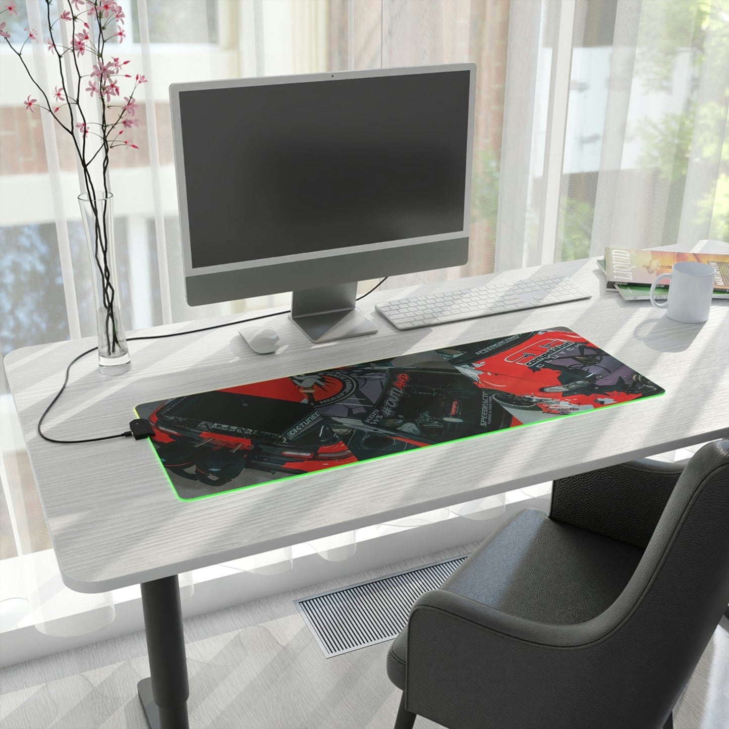 SpeedFactory Racing OUTLAWD LED Mouse Pad