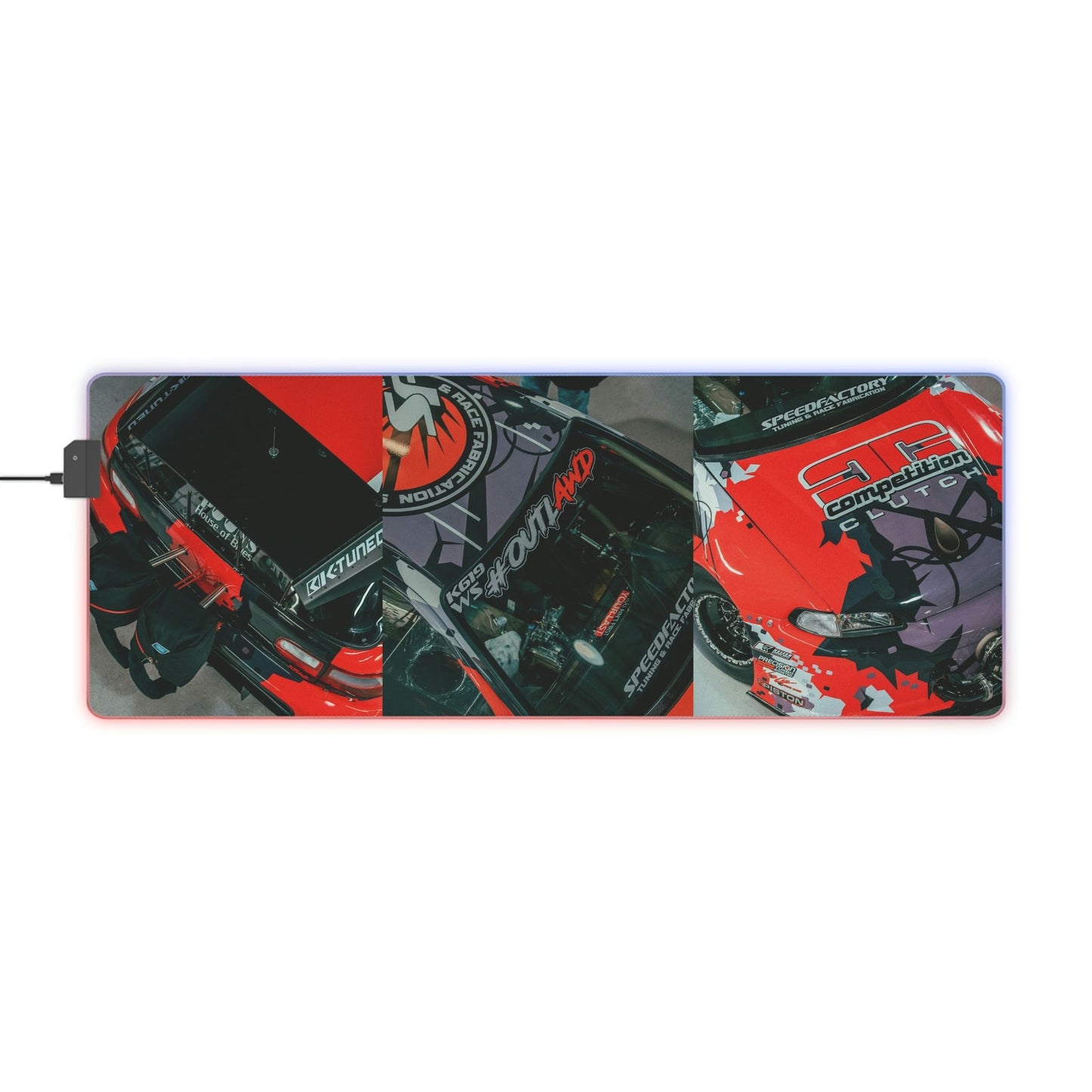 SpeedFactory Racing OUTLAWD LED Mouse Pad