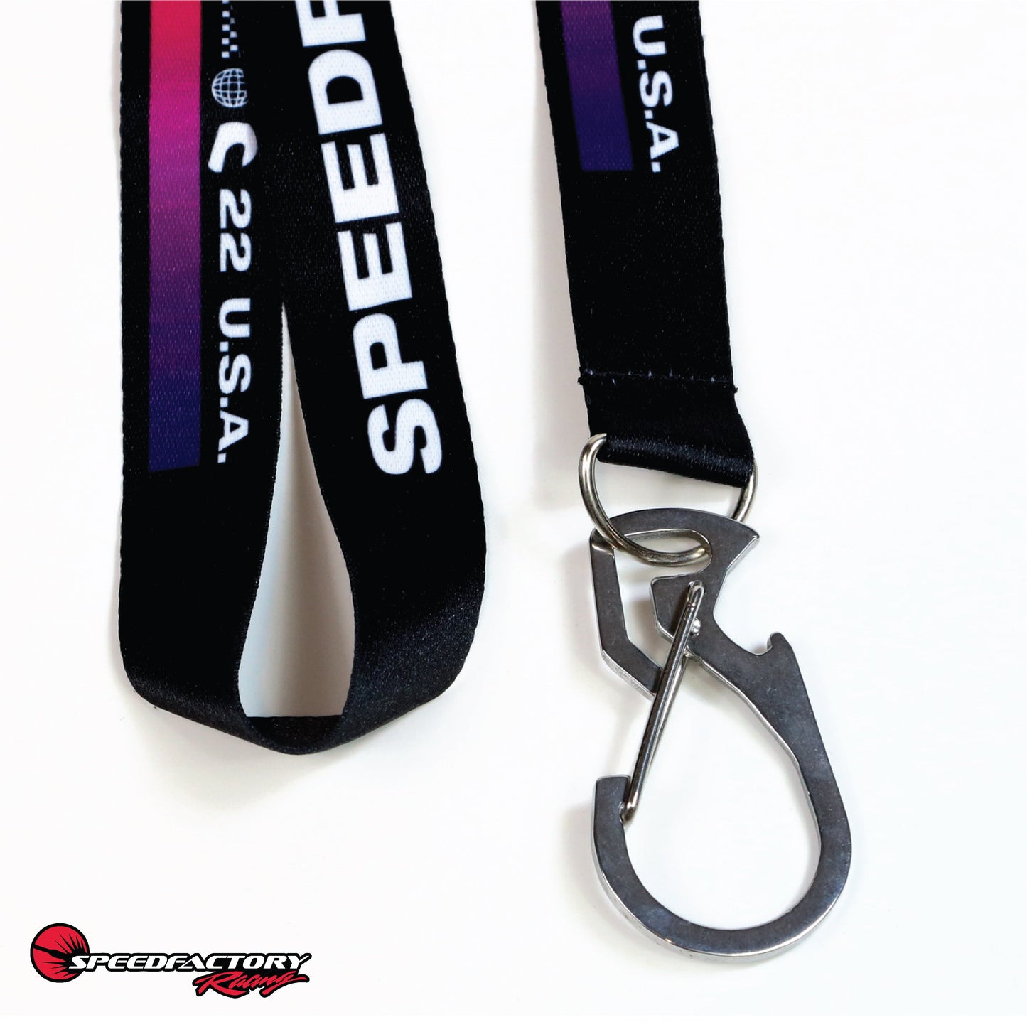 SpeedFactory "Heat Signature" Bottle Opener Lanyard