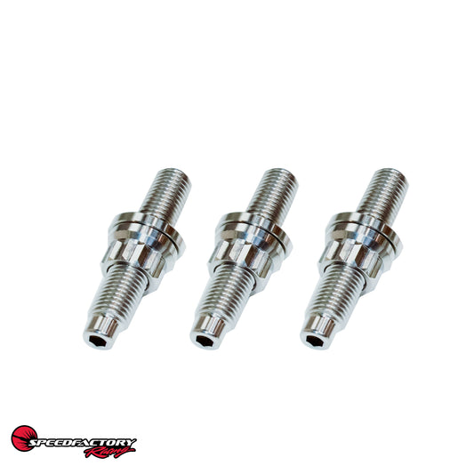 SpeedFactory Racing Universal Titanium Intake or Exhaust Manifold Stud M10 X 1.25MM x 55MM (Single Piece)