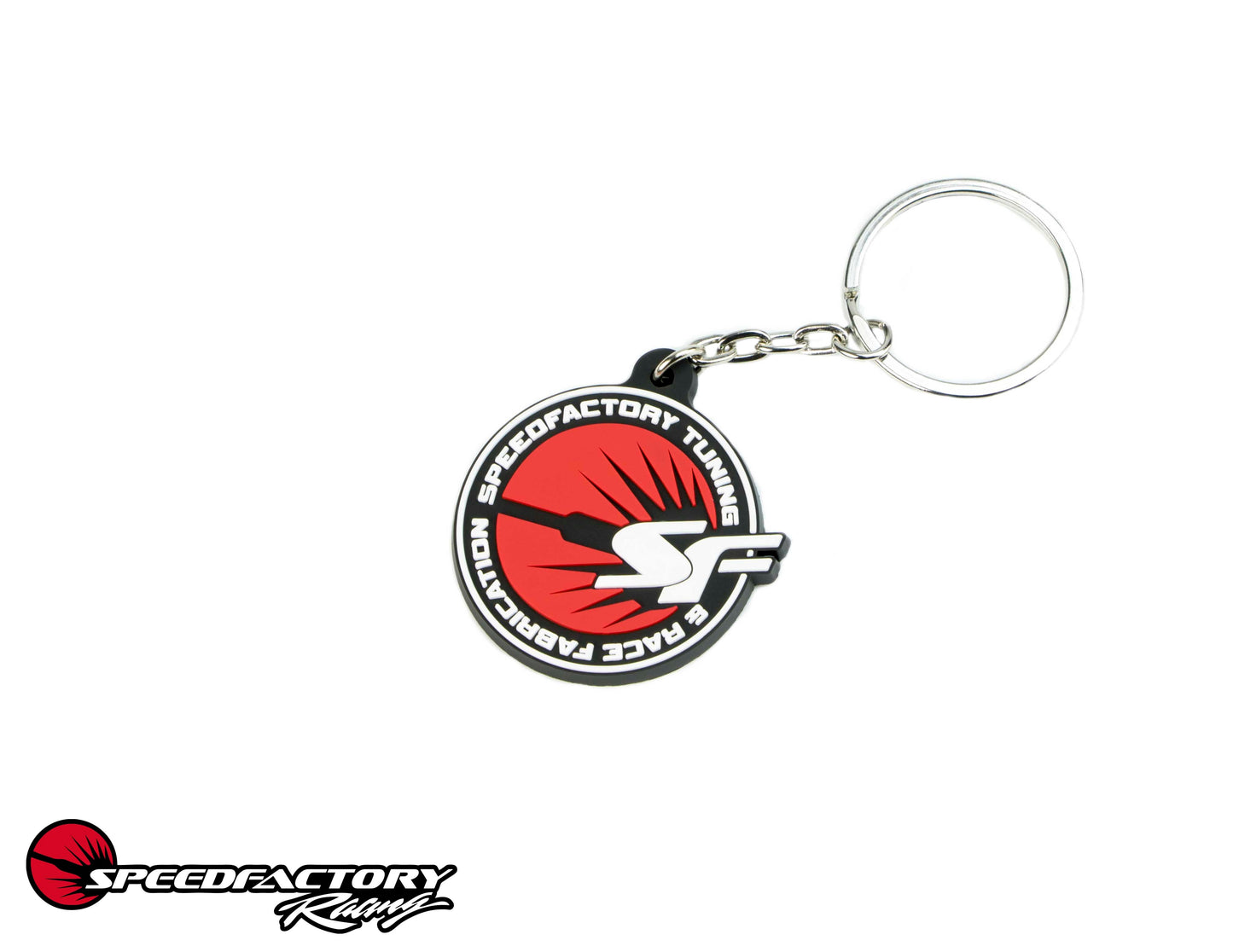 SpeedFactory Racing Branded Logo Silicone Keychain